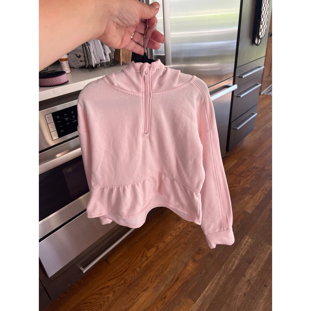 all in motion pink pullover girls size 4-5